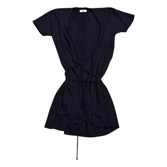 BABATON ARITZIA Designer Lightweight Black Business Casual Cute Dress Womens 2XS - Picture 2 of 6